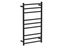 Tube 9 Bar Heated Towel Ladder 900 x 500 Matt Black *Excess Stock* Was $899 Carousel 1