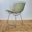 Authentic Early 2000s Bertoia Wire Side Chairs With Leather Pads (Set Of Five) Carousel 4