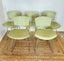 Authentic Early 2000s Bertoia Wire Side Chairs With Leather Pads (Set Of Five) Carousel 2