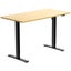 Loctek Ergonomic Eco Office Standing Desk - 1400x800x25mm - Single Motor - Carousel 4