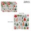 Bulk Xmas Party Napkins - Disposable 2-Layer Cocktail Napkins with Tree Pri Carousel 3