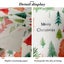 Bulk Xmas Party Napkins - Disposable 2-Layer Cocktail Napkins with Tree Pri Carousel 7
