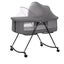 Luna Portable Compact Folding Baby Bassinet with Canopy and Locking Wheels Carousel 12
