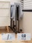Luna Portable Compact Folding Baby Bassinet with Canopy and Locking Wheels Carousel 5