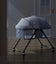 Luna Portable Compact Folding Baby Bassinet with Canopy and Locking Wheels Carousel 7