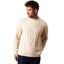 Burton Mens Cable Knit Crew Neck Jumper Carousel 1