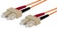 DYNAMIX 2M 62.5u SC/SC OM1 Fibre Lead (Duplex - Multimode) Orange LSZH Jacket Carousel 2