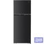 Vogue 710mm Fridge Freezer 450L Black Stainless Steel 4 Star Carousel 1