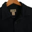 L.L.Bean Moleskin Navy Blue Button Up Shirt Large Carousel 3