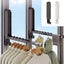 Drying Rack Wall Mounted Drying Rack, Foldable Laundry Rack, Telescopic Clo Carousel 1