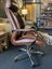 Urbano Interiors- GM Vintage Leather Height Adjustable Study Chair Carousel 3