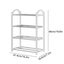 4 Tier Small Shoe Rack, Narrow Stackable Kids Toddler Adult Shoe Storage Or Carousel 5