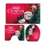 Bathroom Mat Set ! Christmas Bathroom Mat Set, 3 Piece Non Slip Bath Mats, Carousel 9