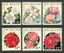 1681/6. NZ - 1992 Camellias Set (6) - UHM Carousel 1