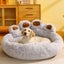 Fluffy Plush Dog Bed Large Small Pet Bed Sofa for Cats Puppy Carousel 5