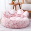 Fluffy Plush Dog Bed Large Small Pet Bed Sofa for Cats Puppy Carousel 10