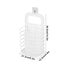 RV Bathroom Collapsible Hanging Laundry Basket,Plastic Dirty Laundry Basket Carousel 8