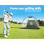 Everfit 3M Golf Practice Net Portable Training Aid Driving Target Tent Green Carousel 4