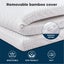 Dreamz Gel Memory Foam Mattress Topper Bed Cool Bamboo Cover Double Non-slip 8cm Carousel 8