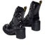 Dr Martens Chesney Hardware Flare Heeled Boot Black Carousel 4