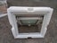 NEW WHITE ALUMINIUM DOUBLE GLAZED WINDOW: 400H X 400W Carousel 3