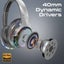 Promate Active Noise Cancelling Hi-Fi Stereo Wireless Headphones (Silver) Carousel 2
