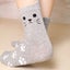 5 Pairs Women Cat Socks Funny Animal Socks Funny Casual Birthday Socks Christmas Carousel 3