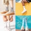 5 Pairs Women Cat Socks Funny Animal Socks Funny Casual Birthday Socks Christmas Carousel 5