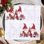 20 Pack Christmas Napkins Santa Xmas Tree Disposable Napkins Merry Christma Carousel 6
