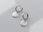 Luminous Horizon Disc Earrings Carousel 1