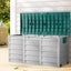 Gardeon Outdoor Storage Box 290L Lockable Organiser Garden Deck Shed Tool Green Carousel 3