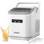 Devanti Ice Maker Machine Portable 12Kg Countertop W/Self Cleaning 1.3L White Carousel 1