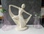 Art Deco Dancer. Pearlescence Glaze. Chalkware or Bonded Marble. Carousel 1