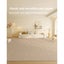 Area Rug 200x300cm Modern Minimalist Living Room Carpet - Warm Cream Linen Carousel 6