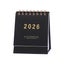 Mini Desk Calendar 2026 - 2026 Small Desktop Calendar Thick Paper Twin-Wire Carousel 4