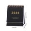 Mini Desk Calendar 2026 - 2026 Small Desktop Calendar Thick Paper Twin-Wire Carousel 5