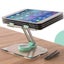 Tablet Stand Rotatable Tablet Holder Transparent Acrylic Carousel 5