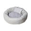 Round Dog Kennel Mat Set - 3-Piece Thickened Puppy Bed with Pillow, 15.75in Carousel 2
