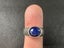 Stunning Large Sterling Silver & Star Sapphire Ring - Size T-U - NEW - Lot F474 Carousel 1