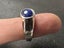 Stunning Large Sterling Silver & Star Sapphire Ring - Size T-U - NEW - Lot F474 Carousel 2