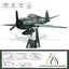 Diy 3D Metal Puzzle Kit For Teens Grumman F6F Hellcat Carousel 3