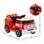 Rigo Kids Ride On Car Electric Fire Engine Fighting Truck With Water Gun Music Carousel 2