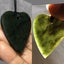 2 DAY AUCTION!: 4.7cm NZ Greenstone Heart Pendant, $1 Reserve Carousel 1