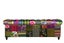TNC Chesterfield 3-Seater Patchwork Sofa, 1060S-88C Carousel 4