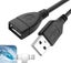 USB 2.0 Type A Male to Female Extension Data Sync Cable Extender Cord 1.5m Carousel 1
