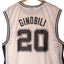 Vintage Y2K NBA San Antonio Spurs Manu Ginobli Basketball Jersey Singlet XL Carousel 7
