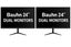 2 X BAUHN 24" Full HD IPS Monitor (Dual Setup) Carousel 1