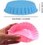 8 Pcs Silicone Cake Pans, Non-Stick Round Pie Moulds, Round Fluted Flan Bak Carousel 2
