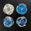 $1 Reserve: Beyblade X 25th Anniversary Set (4 Takara Tomy Tops and 4 Launchers) Carousel 5