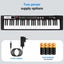 61 Key Electronic Keyboard Standard Piano Microphone Sheet Stand Carousel 3